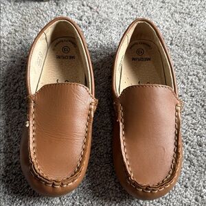 Brown Leather Driving Moccasins. Footmates. EUC